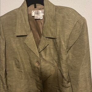 Vera Cristina Olive Green Women's Jacket